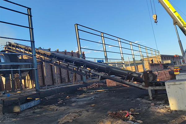 山西朔州煤泥烘干项目实拍现场 山西朔州煤泥烘干项目实拍现场